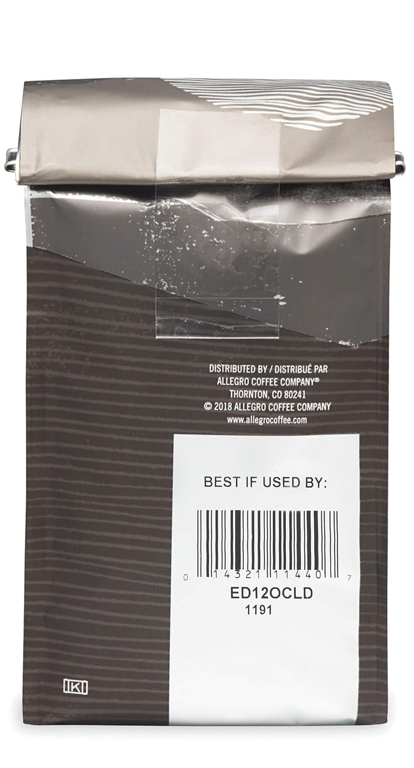 Allegro Coffee Organic Early Bird Blend Ground Coffee, 12 oz - Image 2